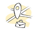 SEO Business Icon 3 Gelb